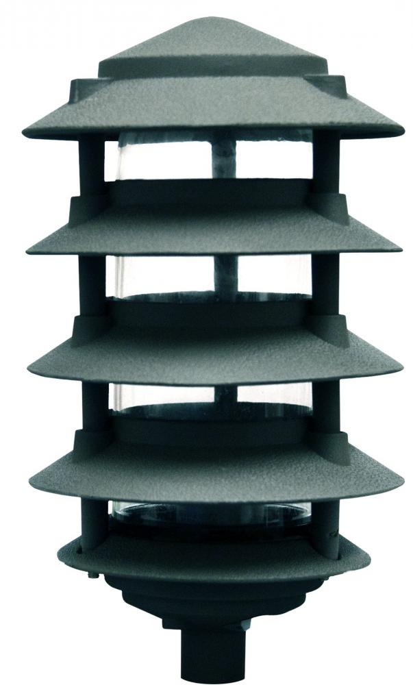 PAGODA FIX 5 TIER 6"TOP 1/2" BASE G24 2 PIN 12W 60 LED