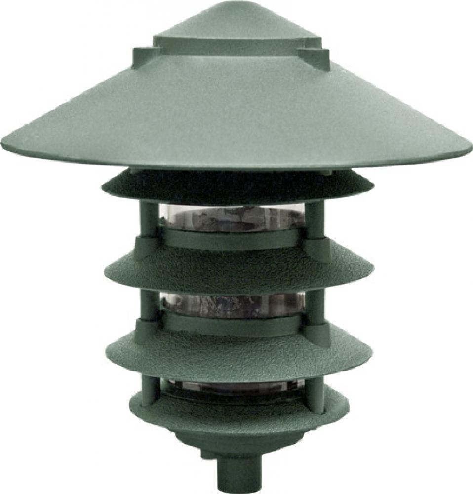 PAGODA FIX 5 TIER 10"TOP 1/2"BASE 6W FILAMENT LED 120V