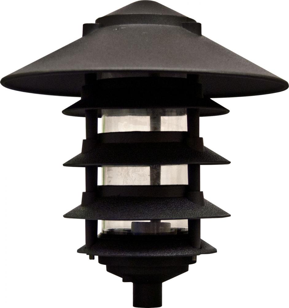 PAGODA FIX 5 TIER 10"TOP 3"BASE 6W FILAMENT LED 120V