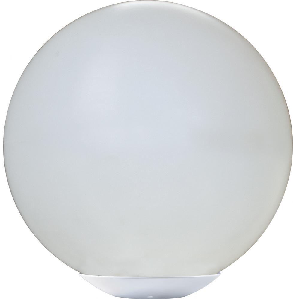 18" GLOBE FIX WHITE 26W DL-S26-GU24 120V