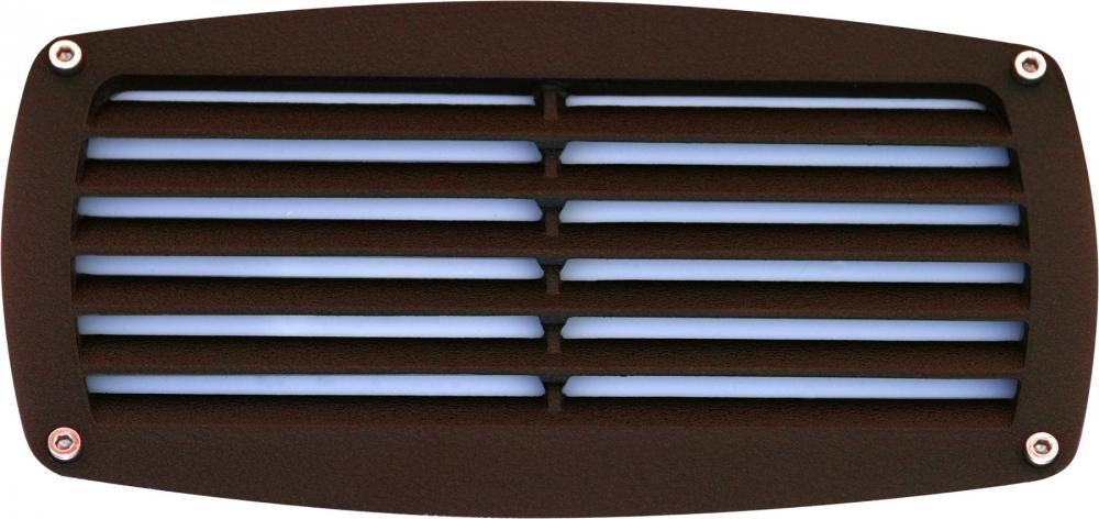 STEP LIGHT LOUVERED DOWN 12W 60 LEDS G24 LED 120-277V