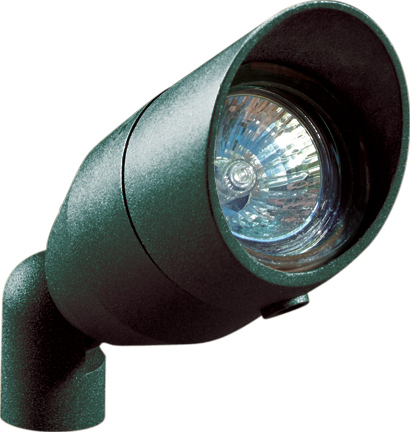 SPRING LOADED SPOT LIGHT W/HOOD 7W LED MR16 12V