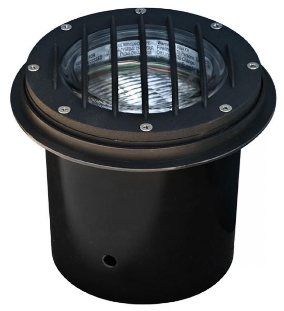 WELL LIGHT W/GRILL W/SLV 6W LED PAR36 12V