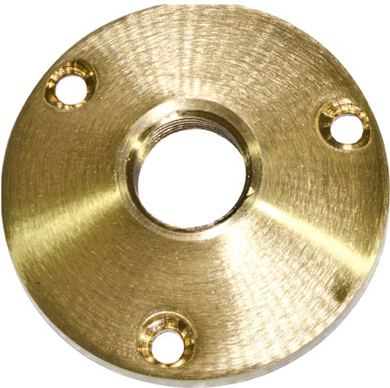 FEMALE SURFACE MOUNTING BRACKET BRASS