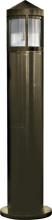 Dabmar D122-50-BZ - FIBERGLASS BOLLARD UP LIGHT 50W HPS 120V