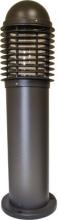 Dabmar D3390-LED112-BZ - CAST ALUM BOLLARD G24 2PIN 20W 112 LEDS 120-277V 24"