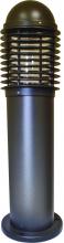 Dabmar D3392-BZ - CAST ALUMINUM BOLLARD 26W DL-S26-GU24 120V 24"