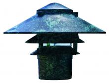 Dabmar D5310-VG - PAGODA FIX 3 TIER 10"TOP 3"BASE INCAND 120V