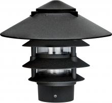 Dabmar D5402-B - PAGODA FIX 4 TIER 10"TOP 3"BASE 13W DL-S13-GU24 120V