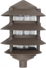 Dabmar D5409-BZ - PAGODA FIX 4 TIER 6" TOP 3" BASE G24 2 PIN 12W 60 LEDS