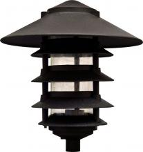 Dabmar D5564-B - PAGODA FIX 5 TIER 10"TOP 1/2" BASE G24 2 PIN 12W 60 LE