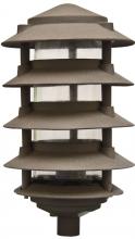 Dabmar D5568-BZ - PAGODA FIX 5 TIER 6"TOP 3"BASE 26W DL-S26-GU24 120V