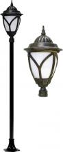 Dabmar GM7132-BZ - CAST ALUM ACORN POST 26 WATT DL-S26-GU24 120V