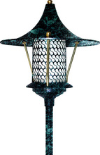 Dabmar LV-LED106A-VG - FLAIR TOP PAGODA 1/2" BASE 2.5W JC-LED 12V