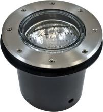 Dabmar LV306-LED6-SS304-SLV - WELL LIGHT W/O GRILL W/SLV 6W LED PAR36 12V