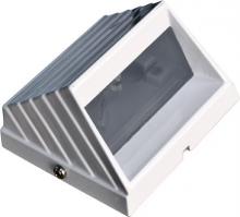 Dabmar LV706-W - HOODED SQUARE STEP LIGHT 20W JC 12V