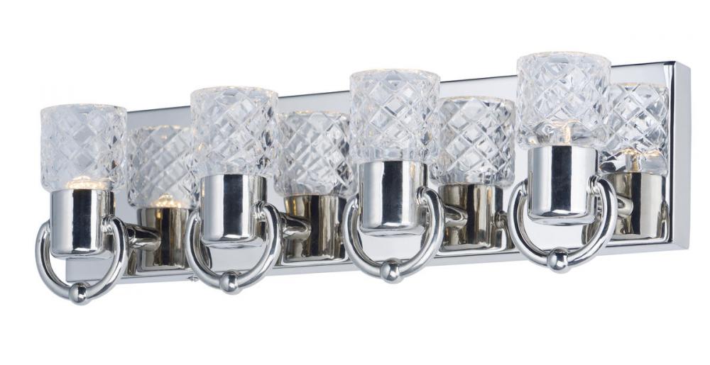 Crystol 4-Light LED Wall Sconce