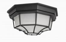 Maxim 1020BK - Crown Hill-Outdoor Flush Mount