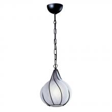 PLC Lighting 9600 KALEID/BK - 1 Light Pendant Drop-II Collection