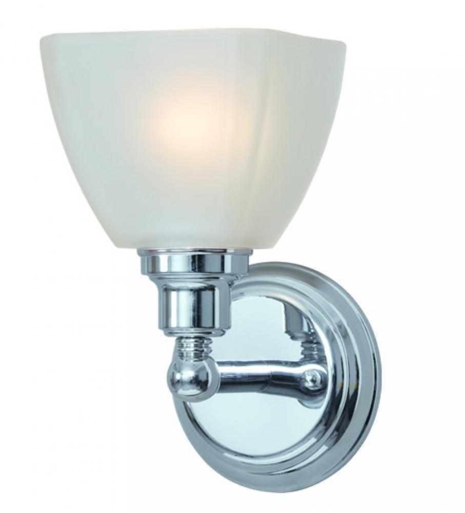 Bradley 1 Light Wall Sconce in Chrome