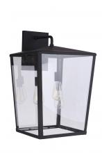 Craftmade ZA4644-MN - Olsen 3 Light Extra Large Outdoor Wall Lantern in Midnight