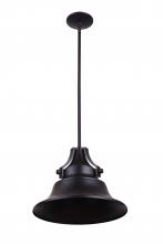 Craftmade Z4401-MN - Union 1 Light Small Outdoor Pendant in Midnight