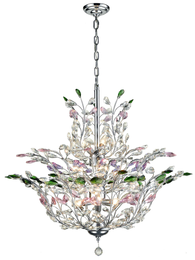 Monaco Color Inverted Crystal Chandelier