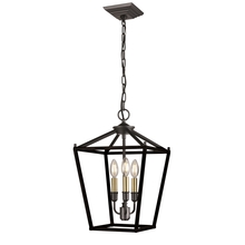 DVI DVP30147MF+GR - Lundy's Lane 3 Light Pendant