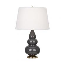 Robert Abbey CR30X - Ash Small Triple Gourd Accent Lamp