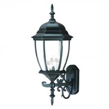 Acclaim Lighting 5013BK - Wexford Collection Wall-Mount 3-Light Outdoor Matte Black Light Fixture