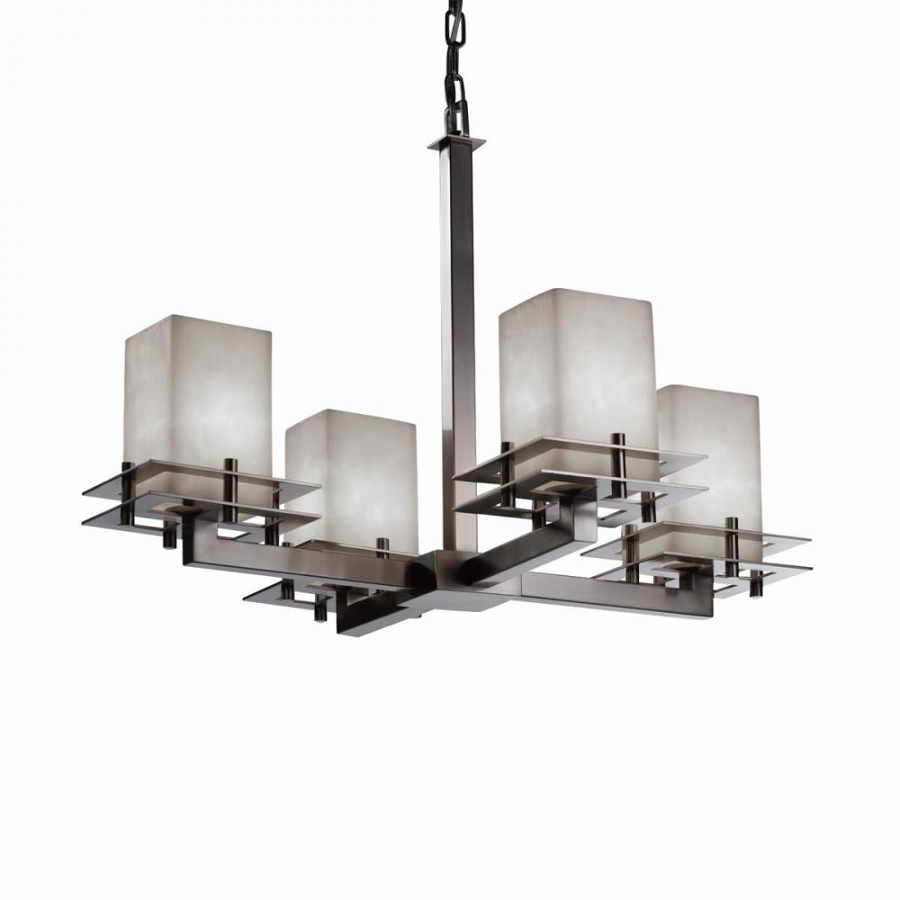 Metropolis 4-Light Chandelier