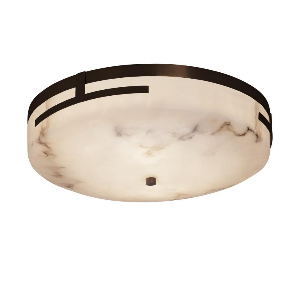 Atlas 19" LED Round Flush-Mount