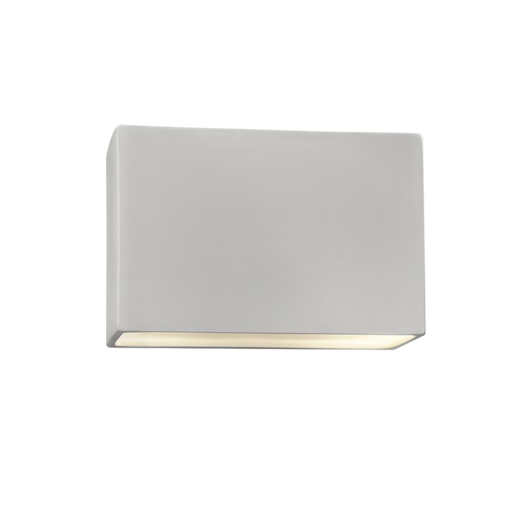 Large ADA Outdoor LED Wide Rectangle - Open Top & Bottom