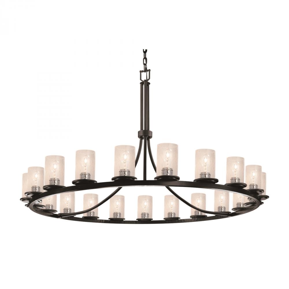 Dakota 21-Light 1-Tier Ring LED Chandelier