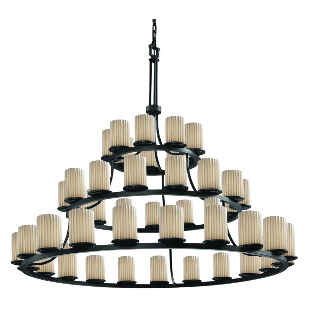 Dakota 45-Light 3-Tier Ring LED Chandelier