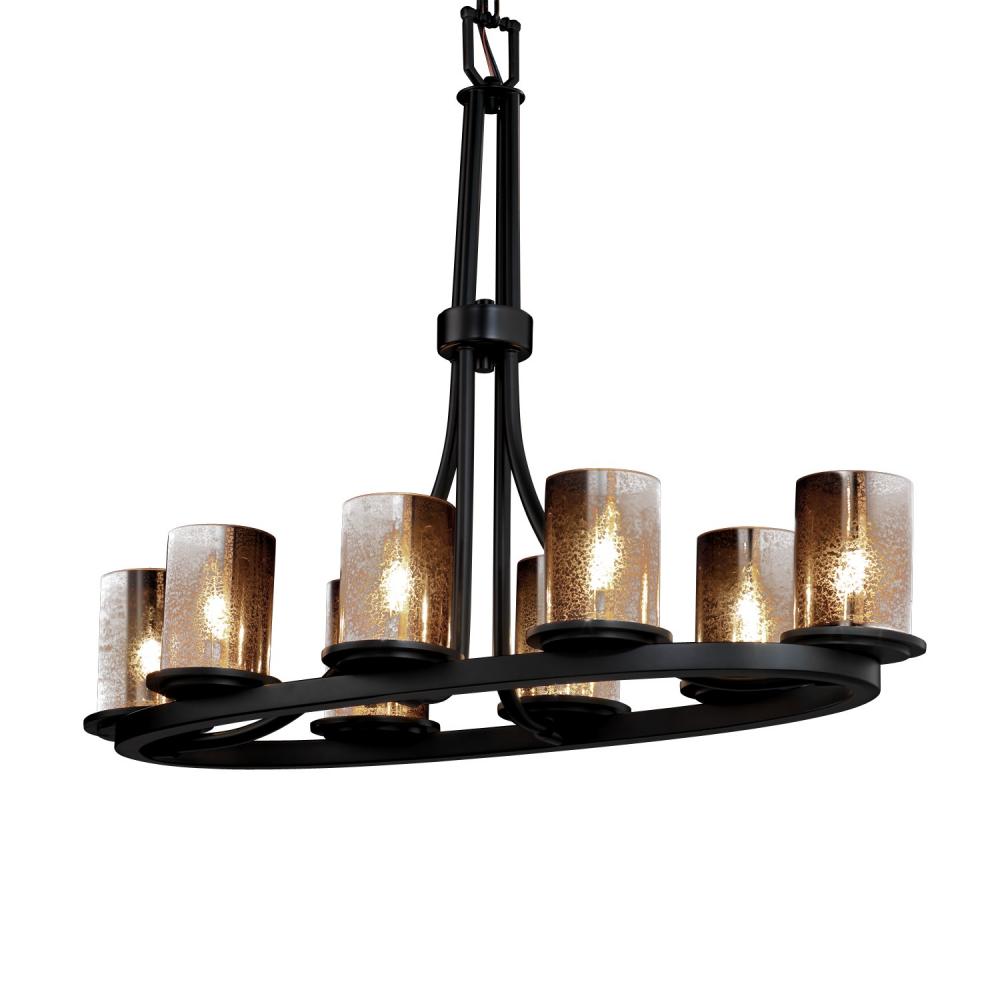 Dakota 8-Light Oval Ring Chandelier