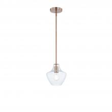 Justice Design Group FSN-4177-SEED-BRSS - Harlow 7.5" 1-Light Pendant