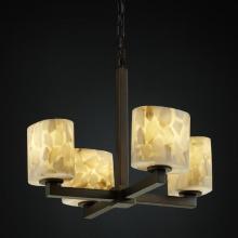 Justice Design Group ALR-8829-30-MBLK - Modular 4-Light Chandelier