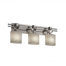 Justice Design Group CLD-8503-30-MBLK - Argyle 3-Light Bath Bar