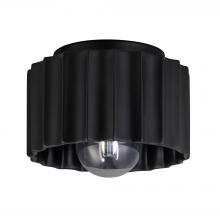 Justice Design Group CER-6183W-CRB - Gear Outdoor Flush-Mount
