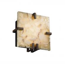 Justice Design Group ALR-5550-DBRZ - Clips Square Wall Sconce (ADA)