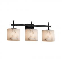 Justice Design Group FAL-8413-30-MBLK - Union 3-Light Bath Bar