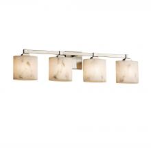 Justice Design Group FAL-8434-30-NCKL-LED4-2800 - Regency 4-Light LED Bath Bar