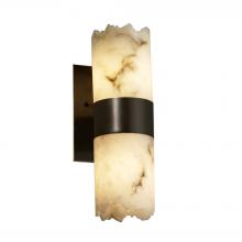 Justice Design Group FAL-8762-12-DBRZ-LED2-1400 - Dakota 2-Up & Downlight LED Wall Sconce