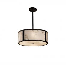 Justice Design Group FAL-9541-DBRZ-LED3-3000 - Tribeca 18" LED Drum Pendant