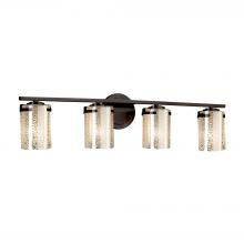 Justice Design Group FSN-8454-10-MROR-DBRZ - Atlas 4-Light Bath Bar