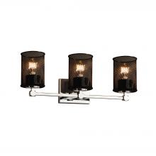 Justice Design Group MSH-8423-10-CROM - Tetra 3-Light Bath Bar