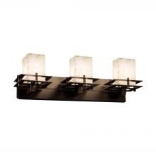 Justice Design Group ALR-8173-15-DBRZ-LED3-2100 - Metropolis 3-Light LED Bath Bar