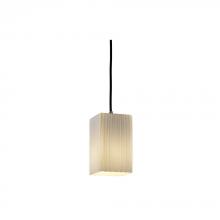 Justice Design Group FSN-8816-15-RBON-MBLK-RIGID - Small 1-Light Pendant