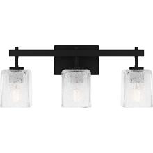 Quoizel BTH8622MBK - Brenthouse 3-Light Matte Black Bath Light